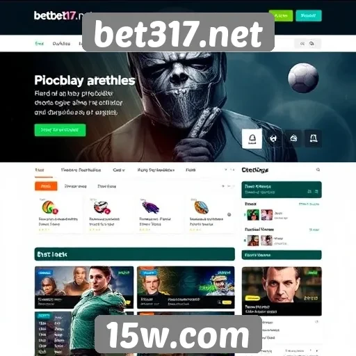 Acessibilidade e navegação no site bet317.net